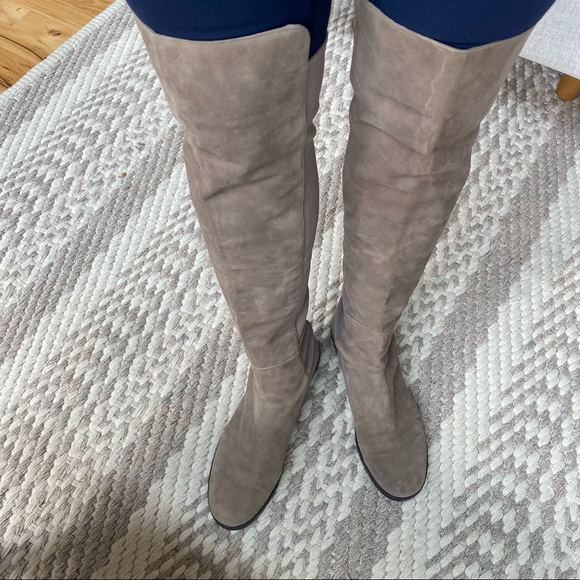 Stuart Weitzman 5050 Suede Over-The-Knee Boots EUC - Picture 7 of 7